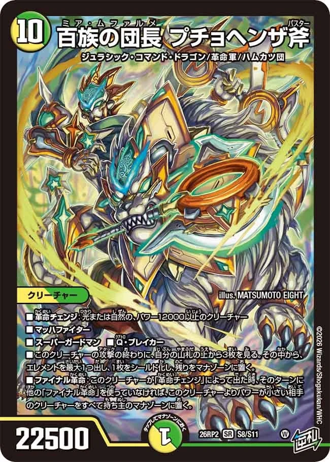 Puchohenza Buster, Mia Mfalme | Duel Masters Wiki | Fandom