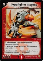 Pyrofighter Magnus 85a/110 (Duel Masters Starter Deck 2)