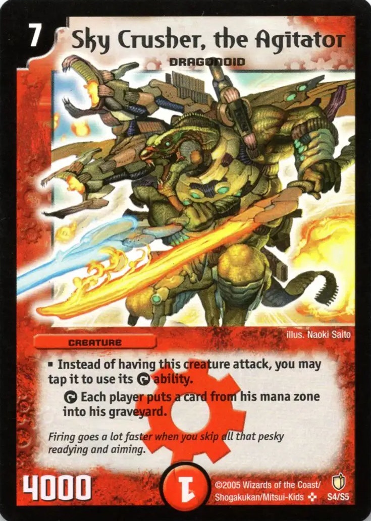 Sky Crusher, the Agitator | Duel Masters Wiki | Fandom Sky Crusher, the Agitator | Duel Masters Wiki | Fandom