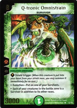 Q-tronic Omnistrain | Duel Masters Wiki | Fandom