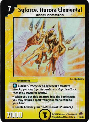 Syforce, Aurora Elemental | Duel Masters Wiki | Fandom