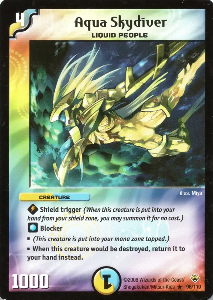 Aqua Skydiver | Duel Masters Wiki | Fandom Aqua Skydiver | Duel Masters Wiki | Fandom