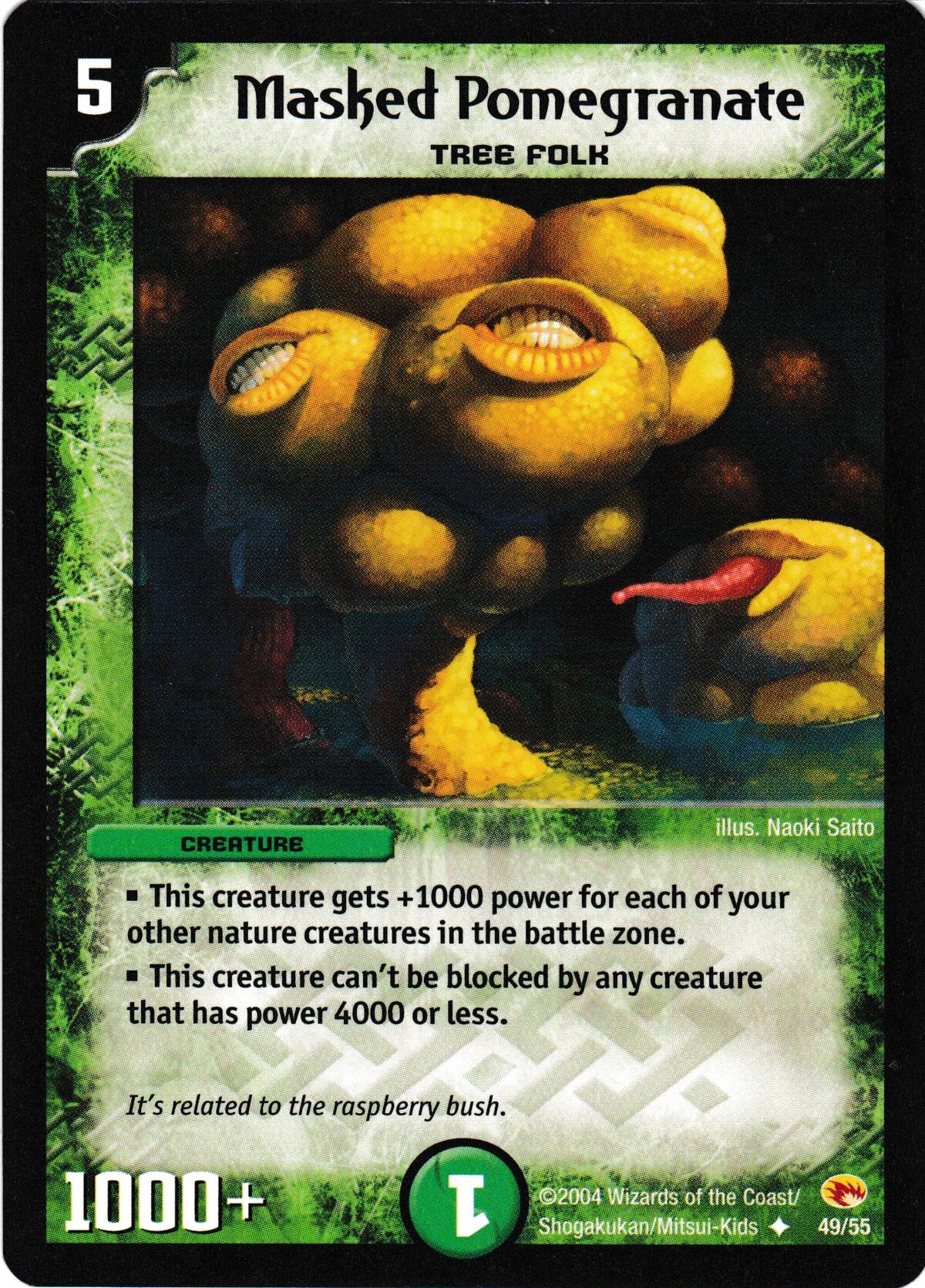 Masked Pomegranate | Duel Masters Wiki | Fandom