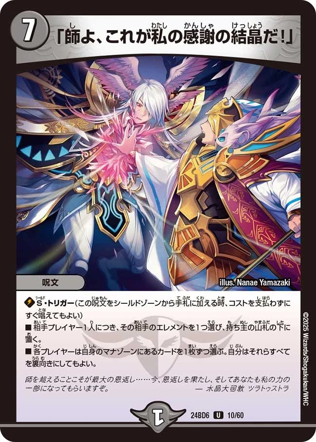 Master, this is the Crystallization of my Gratitude!