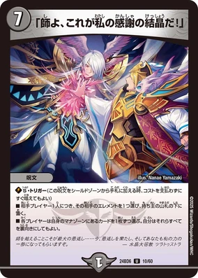 Master, this is the Crystallization of my Gratitude!