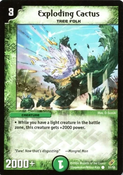 Exploding Cactus/Gallery | Duel Masters Wiki | Fandom