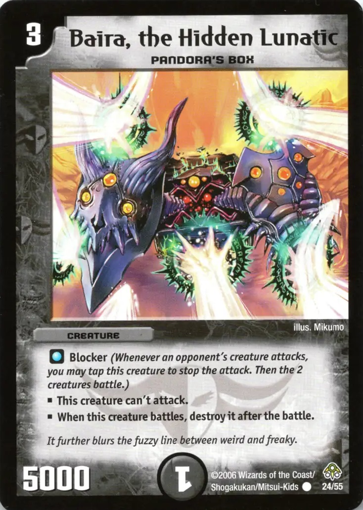 Baira, the Hidden Lunatic | Duel Masters Wiki | Fandom