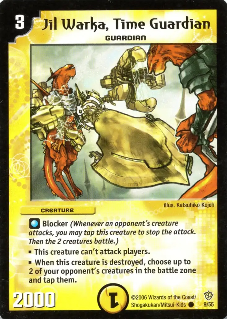 Jil Warka, Time Guardian | Duel Masters Wiki | Fandom