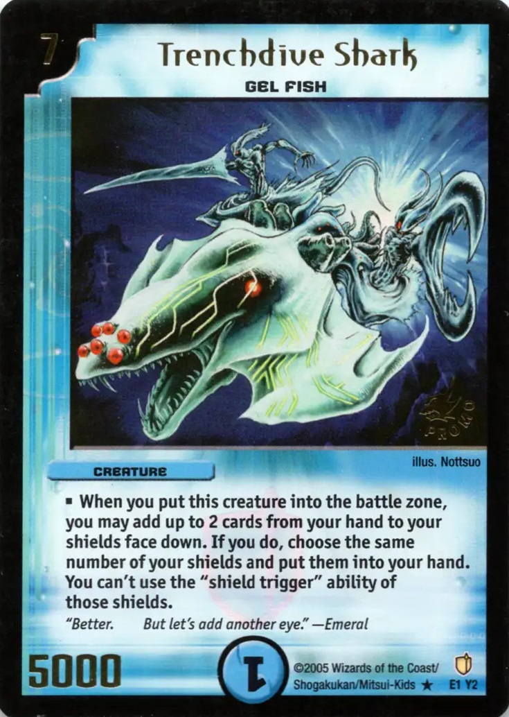 Trenchdive Shark Duel Masters Wiki Fandom