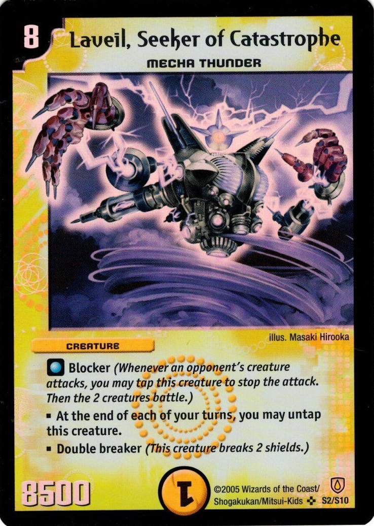 Laveil, Seeker of Catastrophe | Duel Masters Wiki | Fandom Laveil, Seeker of Catastrophe | Duel Masters Wiki | Fandom