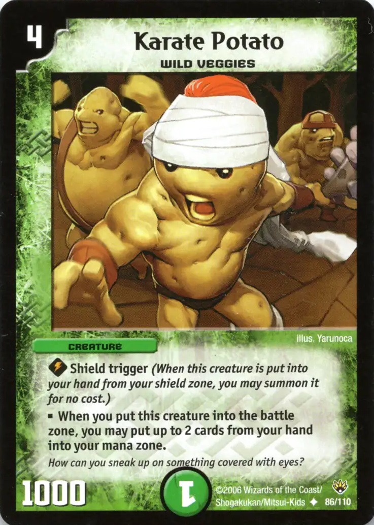 人気メーカー・ブランド Potato Karate | Fandom | Wiki Masters Duel デュエルマスターズ