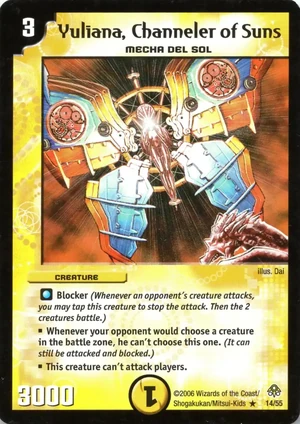 Yuliana, Channeler of Suns | Duel Masters Wiki | Fandom