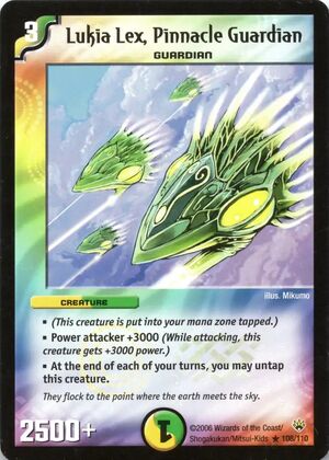Lukia Lex, Pinnacle Guardian | Duel Masters Wiki | Fandom