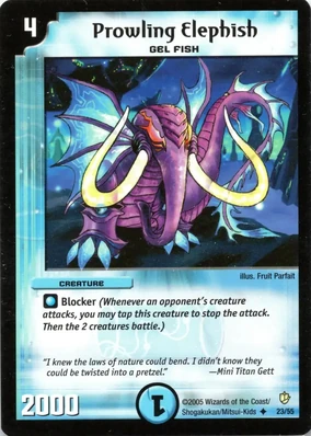 Prowling Elephish | Duel Masters Wiki | Fandom