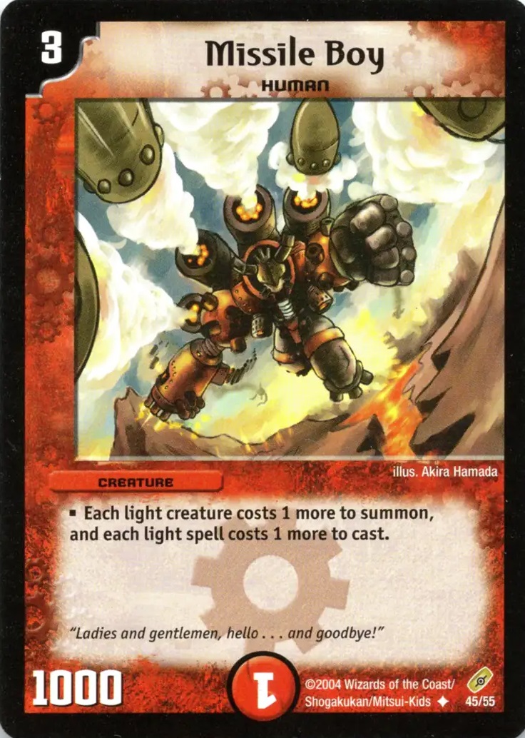 Missile Boy | Duel Masters Wiki | Fandom