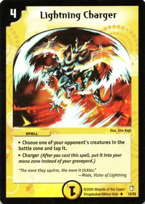 Lightning Charger | Duel Masters Wiki | Fandom