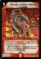 Missile Soldier Ultimo 40/55