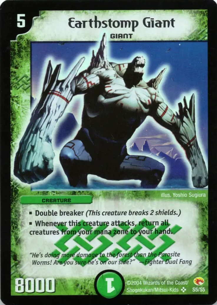 Earthstomp Giant | Duel Masters Wiki | Fandom