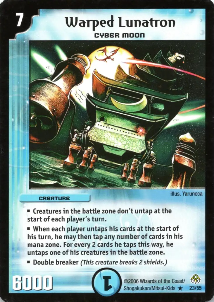 Warped Lunatron | Duel Masters Wiki | Fandom