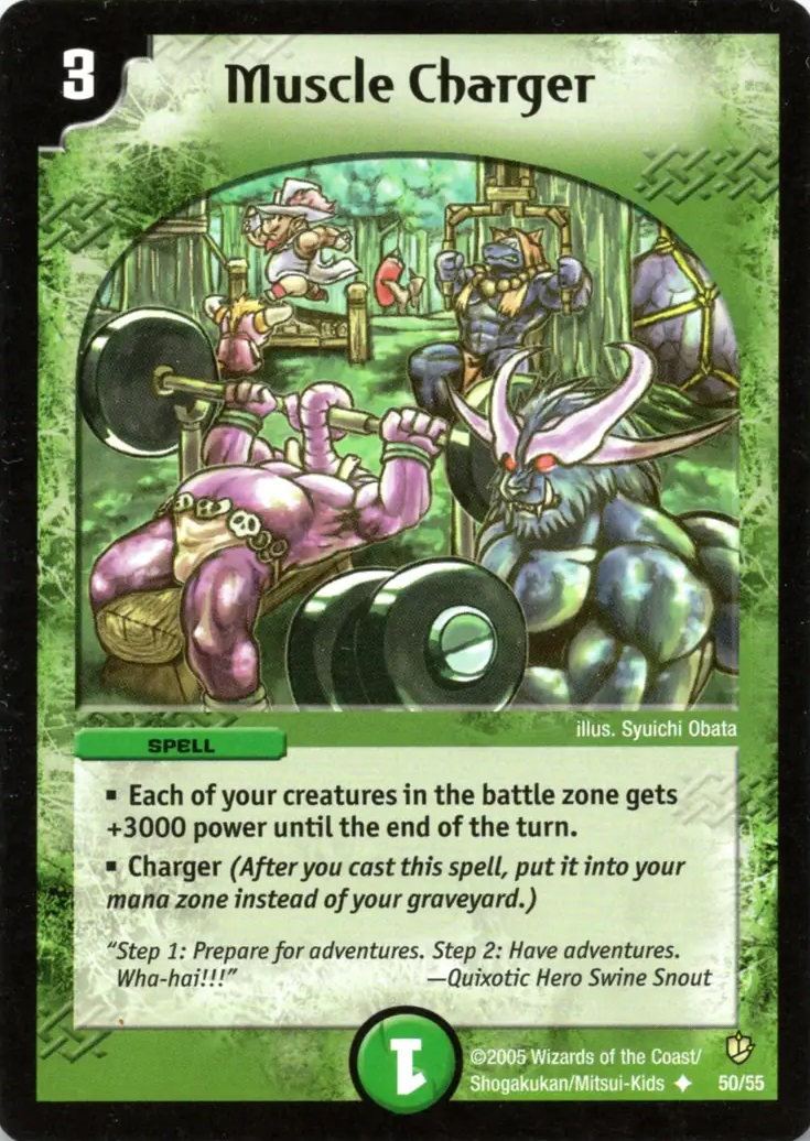 Muscle Charger | Duel Masters Wiki | Fandom