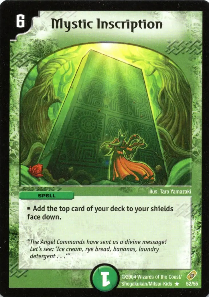 Mystic Inscription | Duel Masters Wiki | Fandom