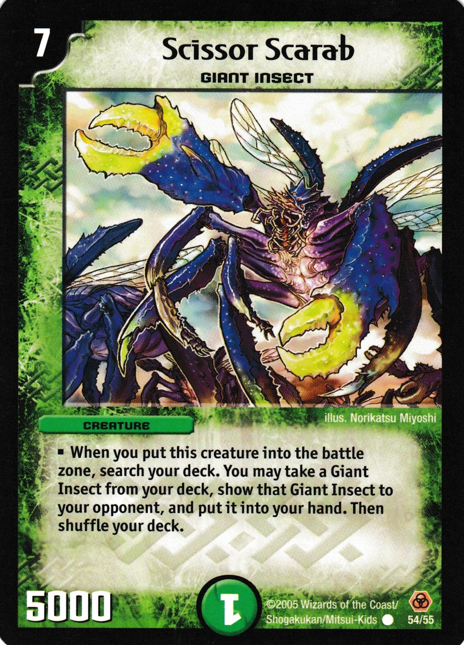 Scissor Scarab | Duel Masters Wiki | Fandom
