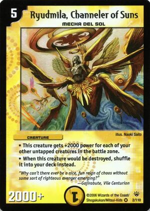 Ryudmila, Channeler of Suns | Duel Masters Wiki | Fandom