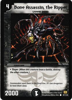 Bone Assassin, the Ripper/Gallery | Duel Masters Wiki | Fandom