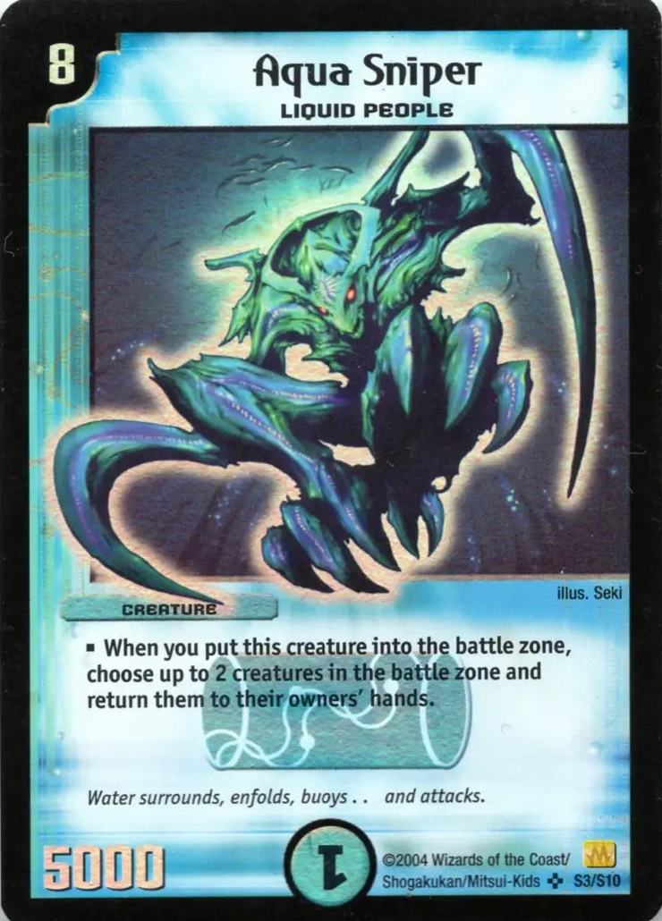 Aqua Sniper | Duel Masters Wiki | Fandom