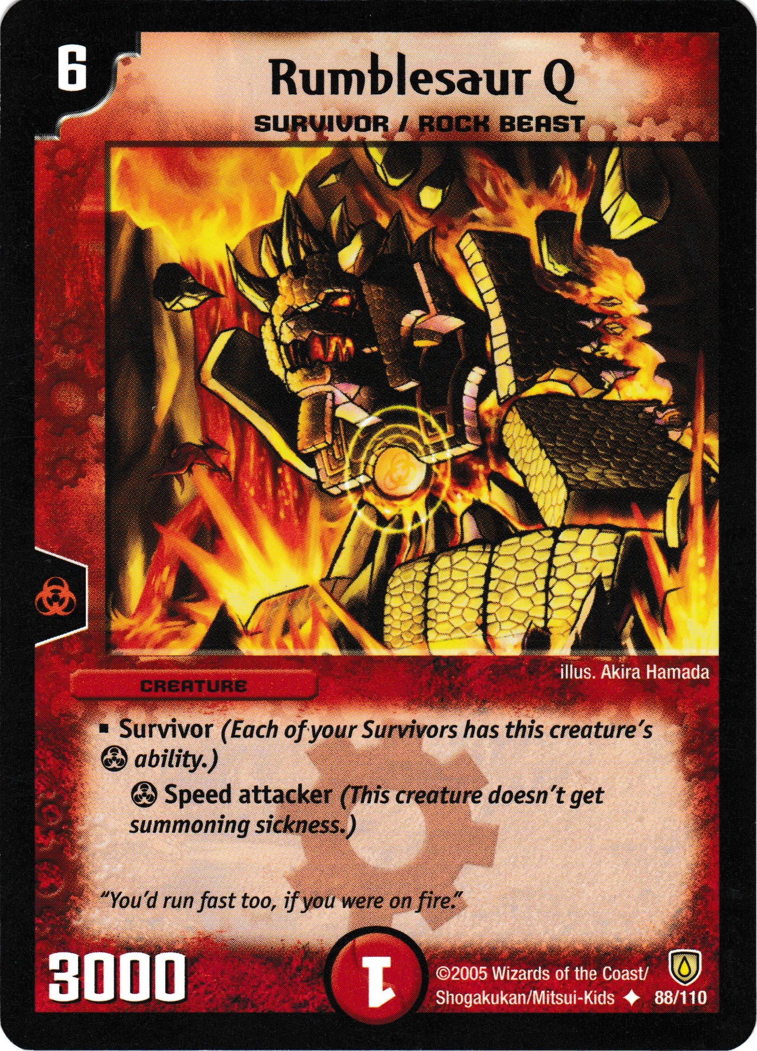 Rumblesaur Q | Duel Masters Wiki | Fandom
