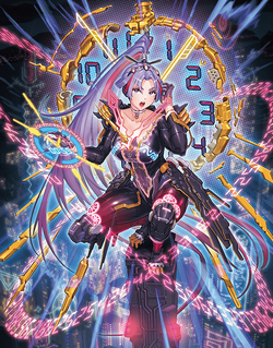 DMART-17 Fabulous Art: Neon Light Girl | Duel Masters Wiki