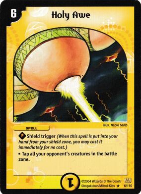 Holy Awe | Duel Masters Wiki | Fandom