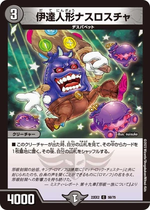 Nasuloscha, Date Doll | Duel Masters Wiki | Fandom
