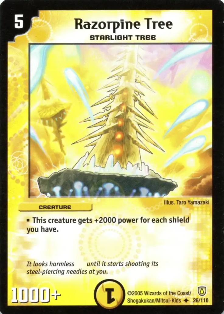 Razorpine Tree | Duel Masters Wiki | Fandom Razorpine Tree | Duel Masters Wiki | Fandom