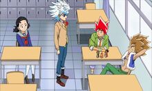 Lucifer, Katta, Lulu and Leo in school