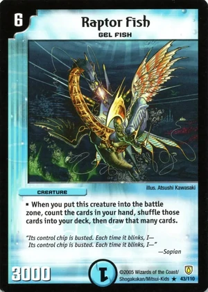 Raptor Fish | Duel Masters Wiki | Fandom Raptor Fish | Duel Masters Wiki | Fandom