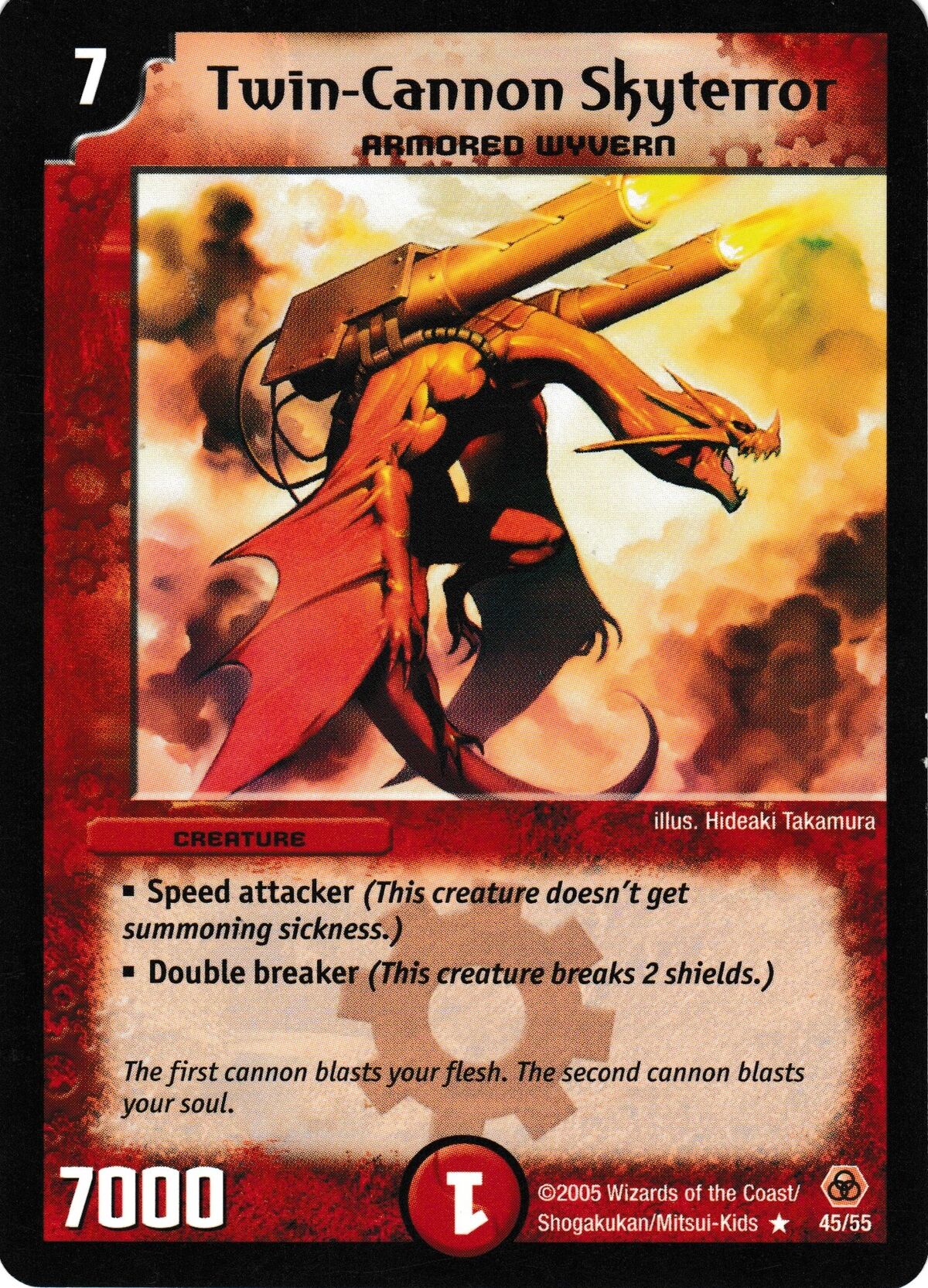 Twin-Cannon Skyterror | Duel Masters Wiki | Fandom