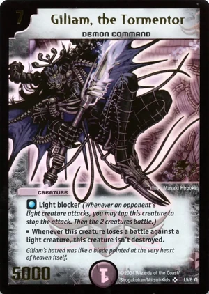 デュエルマスターズ DM 邪獄ギリアム 英語 プロモ Giliam Giliam, the Tormentor | Duel Masters Wiki | Fandom