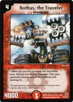 Rothus, the Traveler/Gallery | Duel Masters Wiki | Fandom Rothus, the Traveler/Gallery | Duel Masters Wiki | Fandom