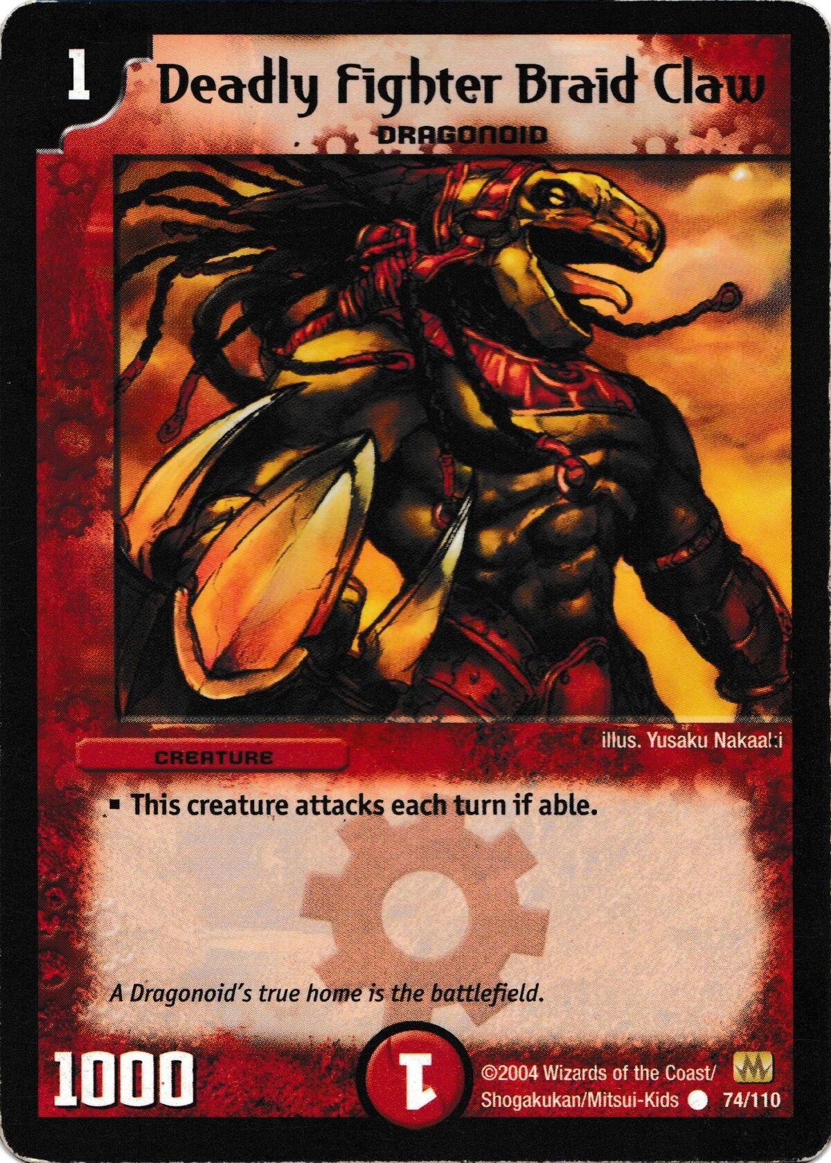 Deadly Fighter Braid Claw | Duel Masters Wiki | Fandom