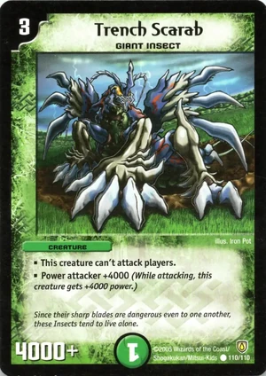 Trench Scarab | Duel Masters Wiki | Fandom
