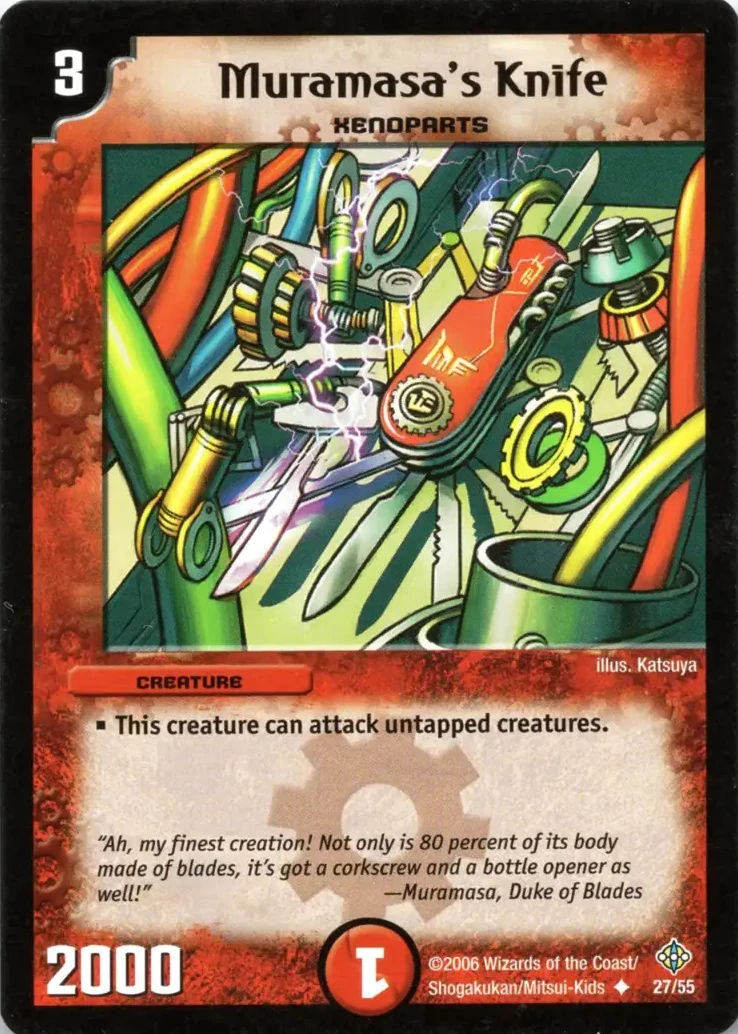 Muramasa's Knife | Duel Masters Wiki | Fandom Muramasa's Knife | Duel Masters Wiki | Fandom