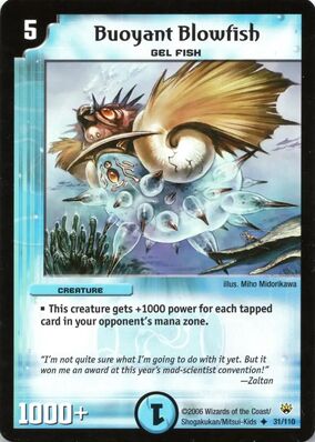 Buoyant Blowfish | Duel Masters Wiki | Fandom