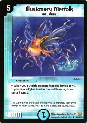 Illusionary Merfolk | Duel Masters Wiki | Fandom