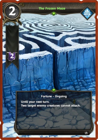 The Frozen Maze