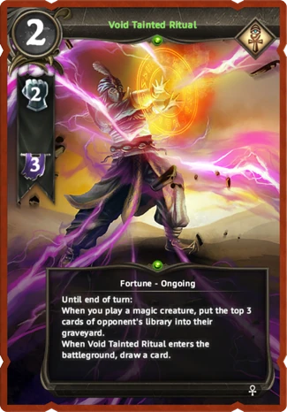 Void Tainted Ritual
