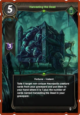 Harvesting the Dead