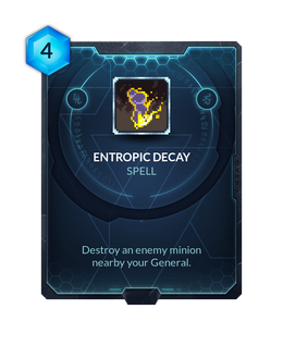 Entropic Decay