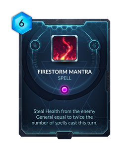 Firestorm Mantra