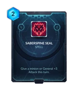 Saberspine Seal